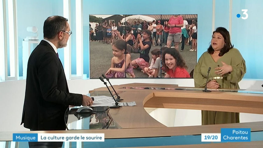 30/12/2020 - Audrey au JT de France 3